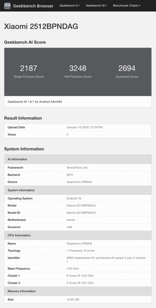 Xiaomi 17 Ultra Leaks Appears on Geekbench, Features & Global Launch Timeline Revealed