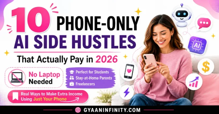 10 Phone-Only AI Side Hustles That Actually Pay
