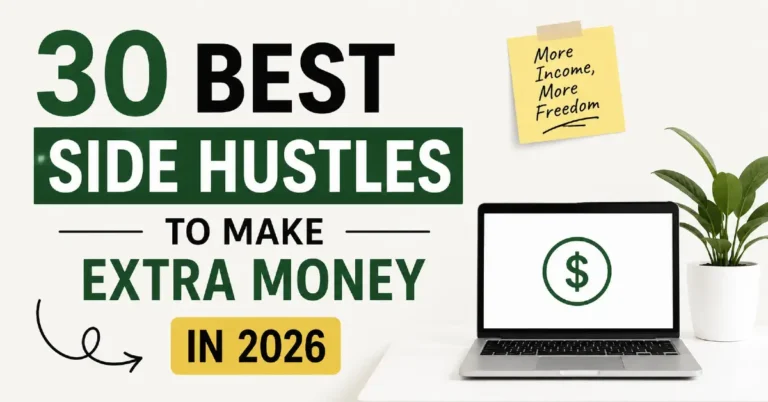 30 Best Side Hustles to Make Extra Money in 2026