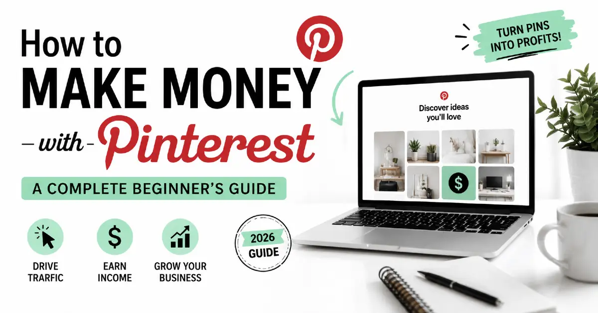 How to Make Money with Pinterest in 2026 (No Experience Needed)