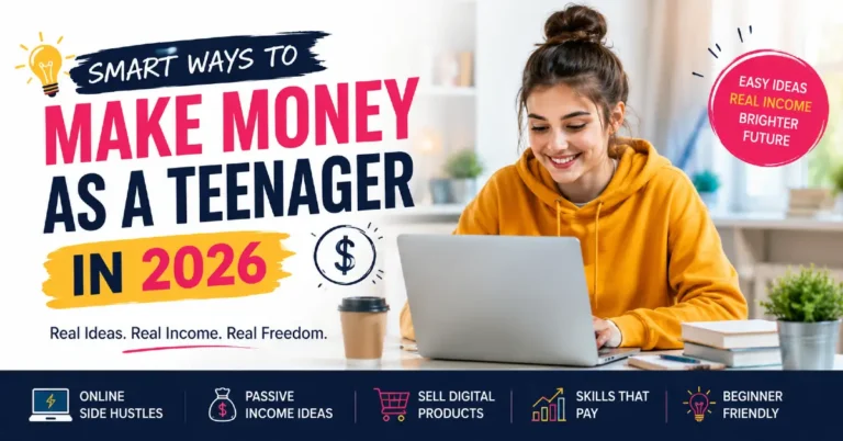 Smart Ways to Make Money as a Teenager in 2026 (15 Real Ideas)
