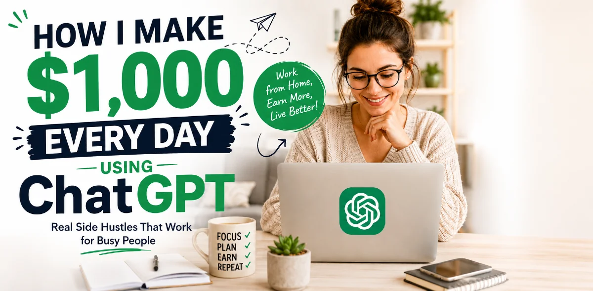 10 ChatGPT Side Hustles Stay-at-Home Moms Are Using to Make $1,000+ a Month